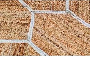 Handmade Modern Farmhouse Rectangle Jute Rug Durable 2x3 Feet for High Traffic Areas in Living Room & Bedroom - Product Image 3