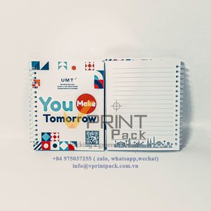 Wholesale Custom Printed Spiral Binding Kraft <b>Paper</b> & Cardboard Notebook Booklet Calendar Notepad in Various Sizes From Vietnam - Product Image 5