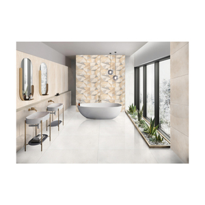 กระเบื้องปูพื้นพอร์ซเลนเซรามิกคุณภาพสูงขนาด600x1200สีน่าดึงดูดใจสำหรับใช้ตกแต่งภายในรับประทานอาหาร - Product Image 3