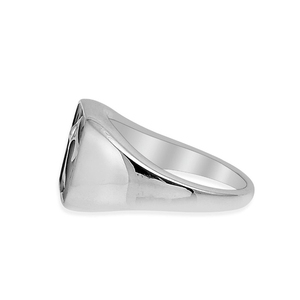 Élégante bague en émail en forme d'ancre en argent sterling 925 de haute qualité à dos uni pour les occasions de fête - Product Image 3