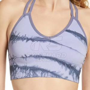 Soutien-gorge de sport sans couture pour femmes, vêtements de sport à maintien élevé, soutien-gorge de sport rembourré pour femmes, haut d'entraînement anti-chocs - Product Image 2