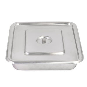 Caja de almacenamiento de agujas de instrumentos quirúrgicos veterinarios médicos alemanes de acero inoxidable, caja de bandeja de instrumentos quirúrgicos al por mayor - Product Image 1