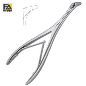 Spéculum nasal manuel TIECK HALLE 13.5cm Spéculum de Vienne en acier inoxydable Schwarz 14cm Spéculum nasal en acier - Product Image 2