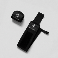 Attelle de poignet Crossfit pour haltérophilie, personnalisée, 18 pouces, en nylon élastique robuste et coton, pour la musculation et le soutien protecteur de la paume