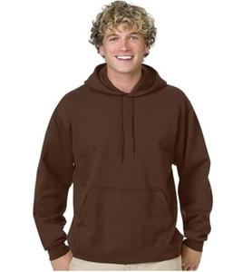 Sweat-shirts de haute qualité en polyester et coton brun 400 g/m², logo personnalisé, épaules tombantes, design surdimensionné - Product Image 1