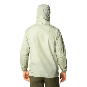 OEM Wholesale Customized Stand Collar Hooded Windbreaker <b>Jackets</b> Breathable 2.5L <b>Lightweight</b> <b>Waterproof</b> Outdoor <b>Jacket</b> - Product Image 5