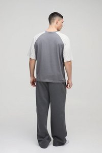 เสื้อยืดผู้ชายผ้าฝ้าย100% โอเวอร์ไซส์ผลิตจากปากีสถาน - Product Image 2