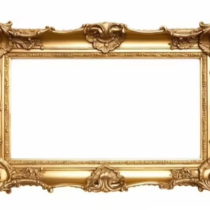 Marco de fotos de madera antiguo hecho a mano, diseño vintage pulido - Product Image 1