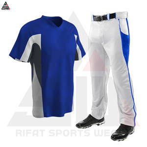 Uniforme de Béisbol Personalizado Transpirable 100% Poliéster Más Vendido al por Mayor, Conjuntos Unisex para Adultos de Alta Calidad con Impresión por Transferencia de Calor - Product Image 5