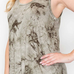 Nueva llegada sin mangas Regular Fit Top Venta de diseño de moda Casual Wear Summer Wholesale Plain Women's Tank Tops - Product Image 3