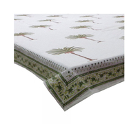 Vente chaude Fabricant direct Qualité supérieure Fait main Imprimé au bloc 100% coton Écologique Personnalisé Floral Personnalisé