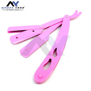 Maquinilla de Afeitar para Mujer con Diseño Personalizado, Maquinilla de Afeitar de Lujo a Bajo Precio, Cuchilla Extraíble, Maquinilla de Afeitar Recta de Seguridad, para Salón de Belleza, Hogar y Cuidado Personal - Product Image 1