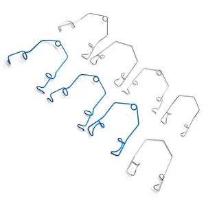 Instrumentos quirúrgicos oftalmológicos, alambre de acero inoxidable, abridor de ojos quirúrgico, espéculo