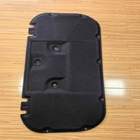 Panneau d'isolation thermique et phonique pour capot moteur, anti-vieillissement, en coton isolant pour compartiment moteur, pour Toyota Land Cruiser LC250 2024