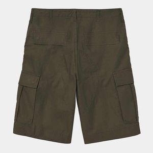 Pantalones cortos cargo de algodón 100% azul marino para hombre con logotipo personalizado con múltiples bolsillos Pantalones cortos de trabajo al aire libre de talla grande - Product Image 4