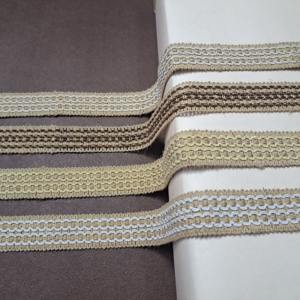 การตัดแต่งลูกไม้ด้วยด้ายปอกระเจาลูกไม้สำหรับเจ้าสาวละเอียดอ่อนดูโรแมนติกกับท็อปส์ซูเดรสหรือเสื้อเบลาส์คลาสสิกในชุดแต่งงาน - Product Image 3