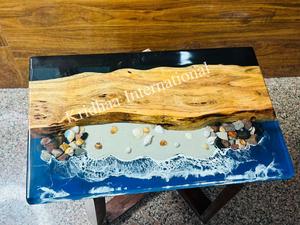Best Quality Handcrafted <b>Resin</b> Epoxy Dining <b>Table</b> Top Low Price Home Office Decoration Piece Beautiful Furniture - Product Image 2