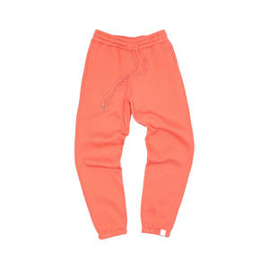 Tissu éponge français personnalisé Heavyweight Sweat Joggers, pantalon de survêtement uni unisexe usine OEM/ODM - Product Image 1