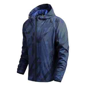 Chaqueta Softshell ecológica de alta calidad para uso de invierno de los hombres impermeable transpirable cuello alto secado rápido precio bajo frontal - Product Image 4