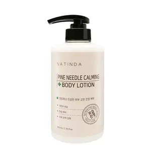 [Natinda] Loción corporal calmante con aguja de pino 500ml K Beauty Proveedor coreano Etiqueta privada Cosméticos Coreanos - Product Image 1