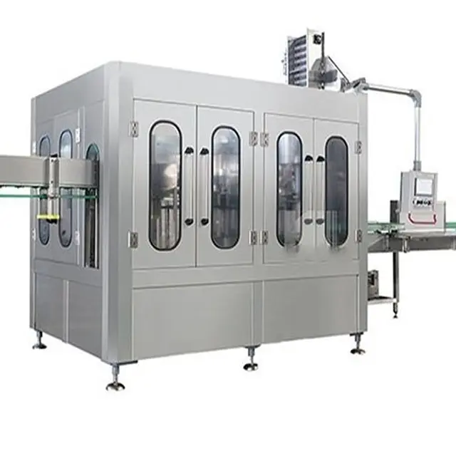 Fully Automatic Pet Bottle Carbonated Water Filling Machine / Filling Line /soft Drinks Bottling Plant