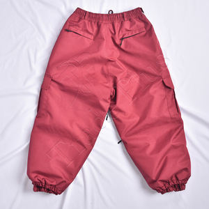 Offre Spéciale nouveau pantalon de ski adulte léger hommes Style décontracté taille haute Polyester Streetwear poche Cargo pantalon - Product Image 2