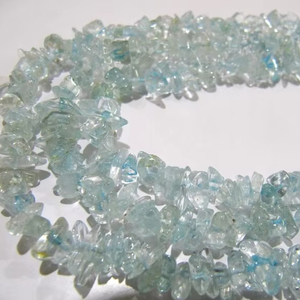 ลูกปัดโทปาซธรรมชาติรูปร่างไม่เจียระไน6to ลูกปัดจบการศึกษา8มม. ลูกปัดคุณภาพสูงยาว34นิ้ว - Product Image 1