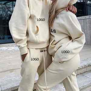 Ensemble de survêtement unisexe pour homme en 2 pièces avec logo personnalisé, motif rayé, 100% polyester, séchage rapide et léger - Product Image 2