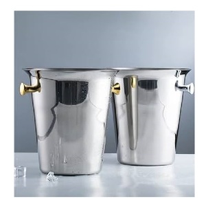 ถังแช่ไวน์สไตล์คลาสสิกสินค้ามาใหม่ดีไซน์ก้นแบนรูปทรงตามสั่งเหมาะสำหรับปาร์ตี้บาร์ที่บ้าน - Product Image 3