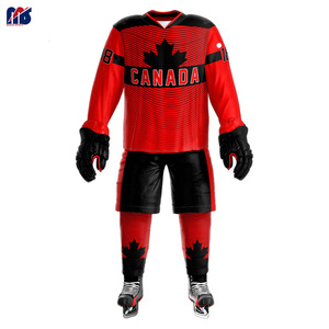 Maillot de hockey sur glace de qualité supérieure pour hommes logo personnalisé taille enfant taille adulte uniformes de hockey sur glace - Product Image 2