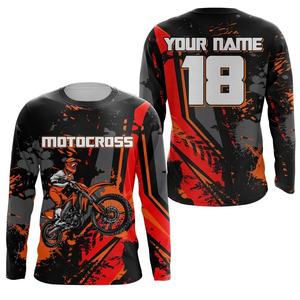 Jersey de manga larga para bicicleta de montaña para hombre, camiseta de Motocross de descenso, camiseta de ciclismo MTB para ropa de fútbol - Product Image 5