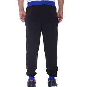 Pantalones de chándal de entrenamiento ajustados informales de nuevo diseño para hombre 100% algodón con patrón sólido ecológico y bolsillos - Product Image 2