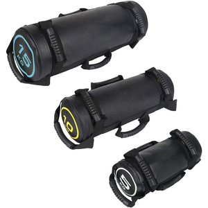 Sacos de boxeo y sacos de arena de cuero duraderos de doble capa, equipo de entrenamiento, cubierta interior de espuma, bolsa de peso potente con correas dobles - Product Image 1