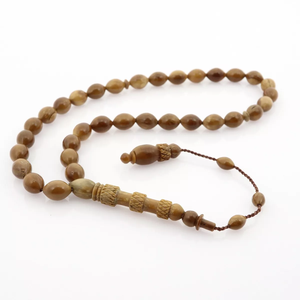 Perles de prière musulmanes, nouveau design, perles de prière en bois et en verre de haute qualité, services OEM en gros, perles de Namaz Dhikr - Product Image 6