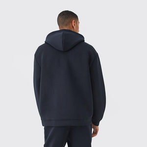 Survêtements modernes pour hommes, respirants, imprimés, solides, 2 en 1, hiver, à capuche, fermeture à cordon - Product Image 4