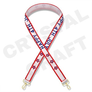 Alright Football Sangle de sac à main en perles personnalisées en or blanc Sangles de sac en perles Accessoires Sacs spéciaux Pièces de sac Accessoires - Product Image 3