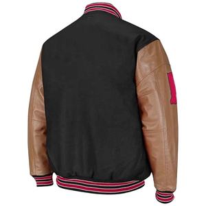 Vente en gros Nouvelle Arrivée 2026 Blouson universitaire vierge en molleton de coton personnalisable pour hommes - Product Image 5
