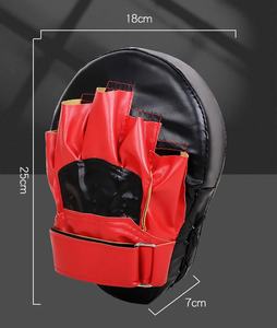 Coussinets de frappe en cuir de haute qualité, faits à la main, pour la boxe, le MMA et le Muay Thai, design professionnel, nouvelle arrivée, directement du Pakistan - Product Image 6