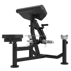 Preacher Curl băng ghế dự bị tấm nạp bicep Curl Máy bicep và <span class=keywords><strong>tricep</strong></span> tập luyện thiết bị 2 trong 1 cánh tay đào tạo máy cho nhà phòng tập thể dục - Product Image 5