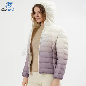 High Quality Women Knitted Puffer Jacket <b>Winter</b> Warm Lightweight <b>Quilted</b> Coat Wholesale Custom Logo & Design Print - Product Image 3