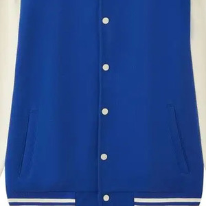 Chaquetas Varsity de Piel de Oveja de Alta Calidad Anti-UV para Hombre y Mujer, Nuevo Estilo con Cuello Alto, Todas las Tallas y Colores, Lana de Baja Densidad - Product Image 4