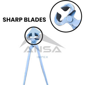 Pinza de pezuña de 15 ", recortadora de pezuñas de caballo profesional, herramienta de herrador, cuchillas afiladas de Metal duradero, herrador de larga duración - Product Image 4