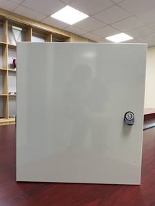 Armoire réseau en acier galvanisé avec revêtement en poudre, étanche IP55, OEM ODM, pour écran de projection extérieur, avec couleur personnalisée - Product Image 3