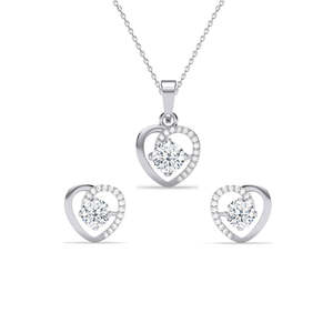 Compre en Línea Conjuntos de Pendientes de Plata de Ley 925 de Primera Calidad para Bodas - Product Image 1
