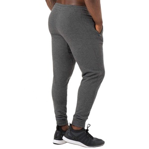 Pantalons de survêtement de sport pour homme de haute qualité personnalisés en molleton français élastique uni, coupe ajustée, pantalon de jogging, pantalon de survêtement - Product Image 2