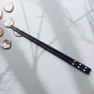 ภัตตาคารแม่มุกเชลล์ส่วนที่เหลือตะเกียบญี่ปุ่นโต๊ะตะเกียบยืนรูปหัวใจทำในเวียดนามที่มีคุณภาพสูง - Product Image 2