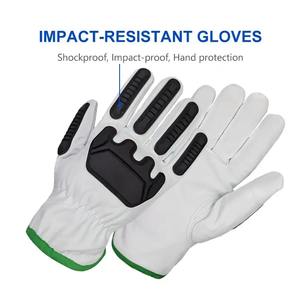 Guantes de Seguridad para Petróleo y Gas, de Cuero, Resistentes a Impactos, para Exteriores, Construcción, Impermeables, para Trabajos de Petróleo y Gas, Resistentes, Industriales, Pakistán - Product Image 4