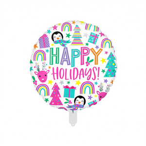 Globo de Feliz Navidad de 45 cm, Decoración para Fiestas, Celebración Navideña - Product Image 2