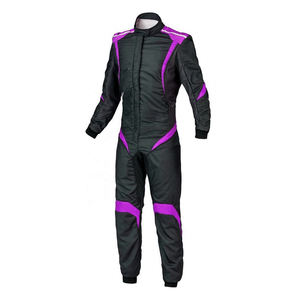 Approvisionnement direct d'usine 100% costumes de course de Kart personnalisables de haute qualité pantalon haut avec motif uni vente chaude - Product Image 5