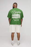 T-shirt basique pour homme, style hip-hop, à épaules tombantes, coupe oversize, ourlet incurvé, sérigraphie, couleurs personnalisées, haute qualité, 100% coton, 2026